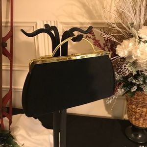 Black Vintage Clutch